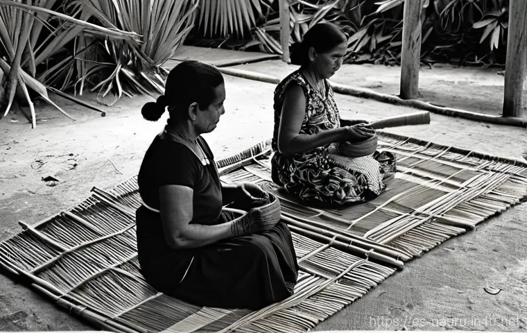 나우루 전통문화 - **Prompt 2: Nauruan Traditional Dance - Vibrant Island Celebration**
    "A dynamic group of Nauruan...